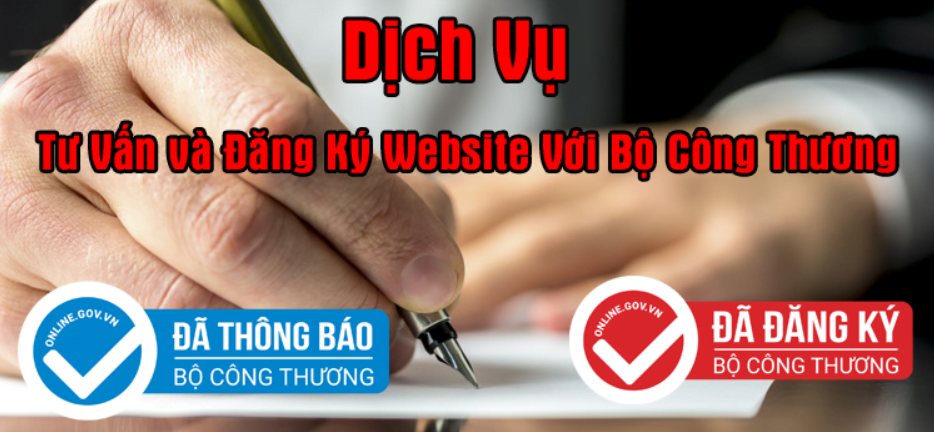 Dịch Vụ Đăng Ký Website Với Bộ Công Thương Tại WEB CHUẨN Uy Tín Nhất TP.HCM 3 dịch vụ đăng ký website