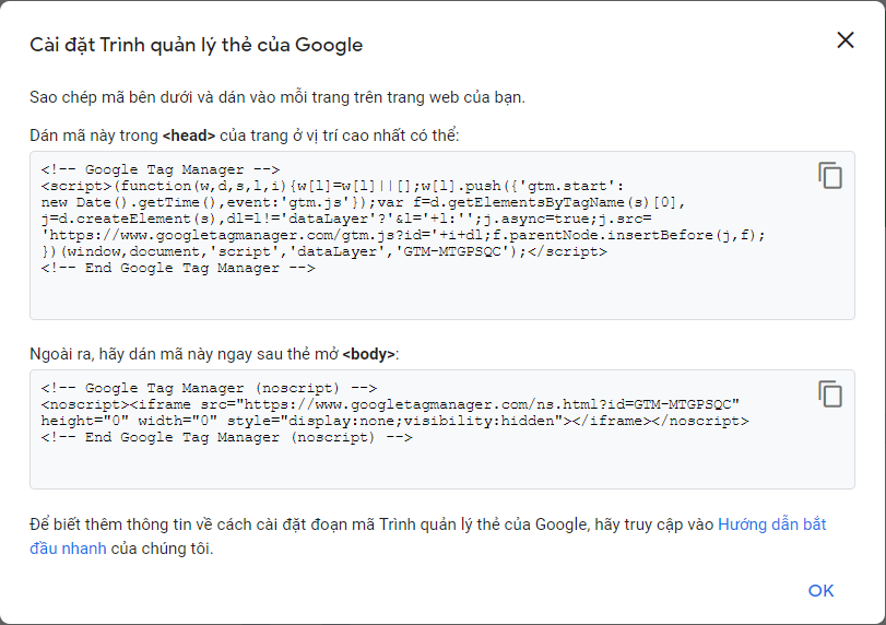 Hướng Dẫn Cài Đặt Google Tag Manager Mới Nhất 2020 4 Google Tag Manager
