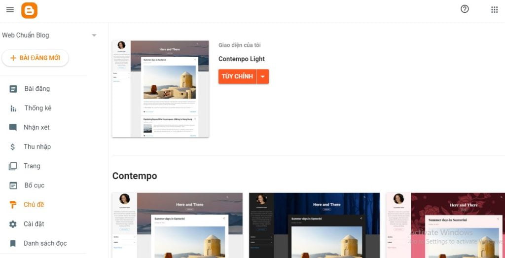 tạo website cá nhân