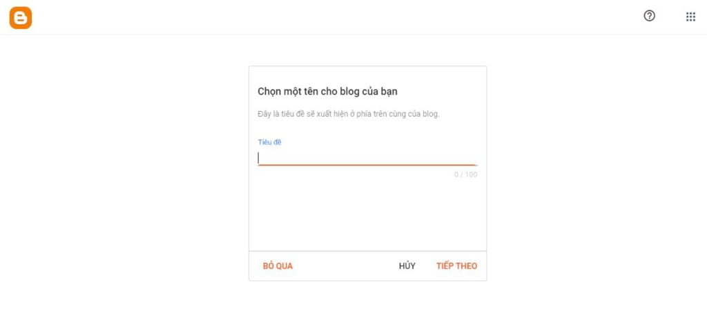 tạo website cá nhân