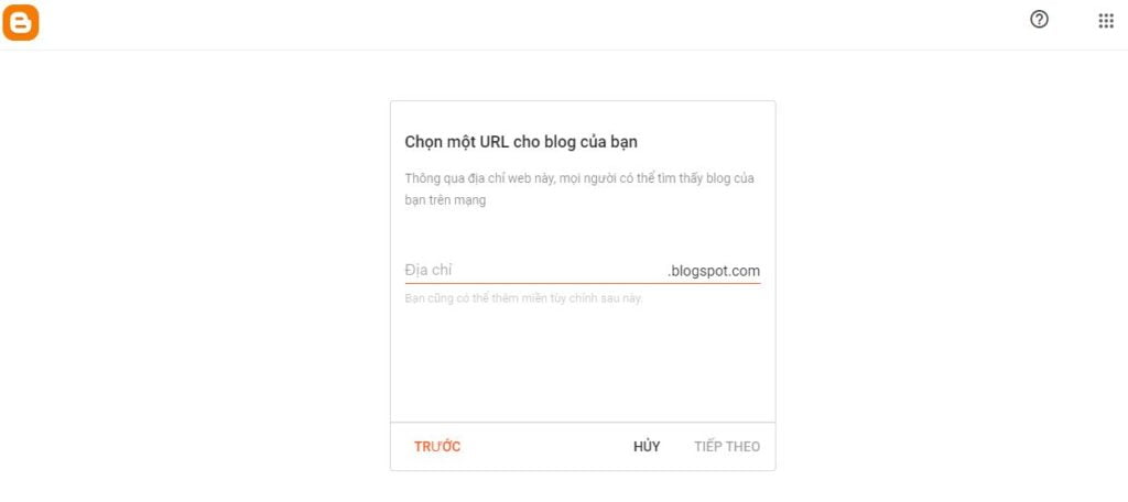 tạo website cá nhân
