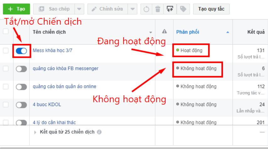 hướng dẫn chạy quảng cáo facebook 2020 Tắt quảng cáo
