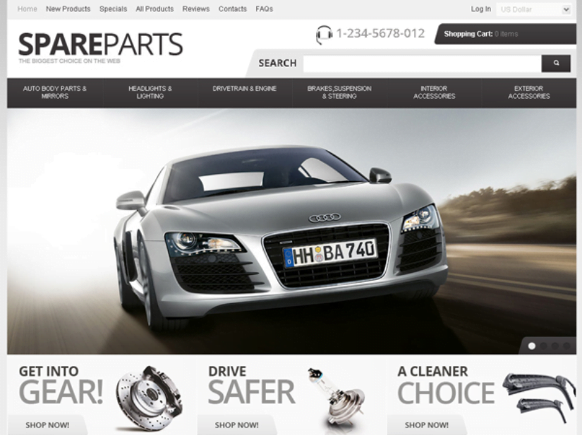 Thiết Kế Website Bán Ô Tô Chuyên Nghiệp, Sang Trọng, Giá Tốt Tại TPHCM 1 thiết kế website bán ô tô