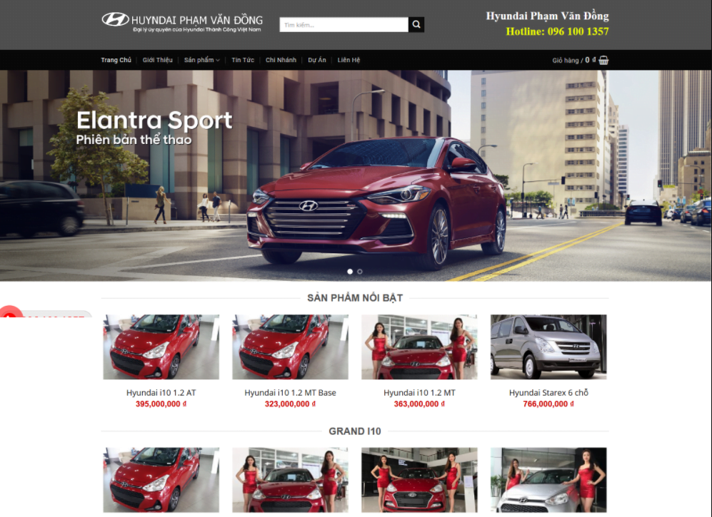 Thiết Kế Website Bán Ô Tô Chuyên Nghiệp, Sang Trọng, Giá Tốt Tại TPHCM 2 thiết kế website bán ô tô