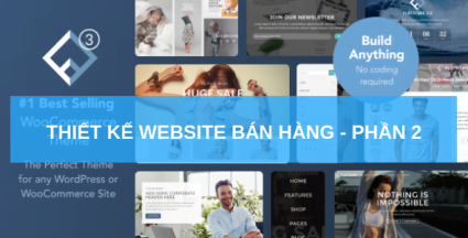 THIẾT KẾ WEBSITE BÁN HÀNG PHẦN 2 1