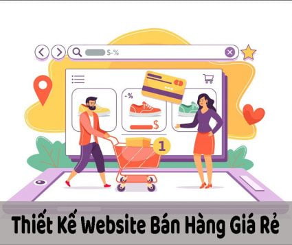thiết kế website bán hàng giá rẻ