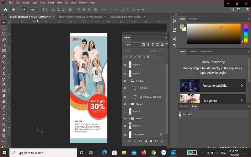 Hướng Dẫn Thiết Kế Web Bằng Photoshop Chuyên Nghiệp 2 thiết kế web bằng photoshop